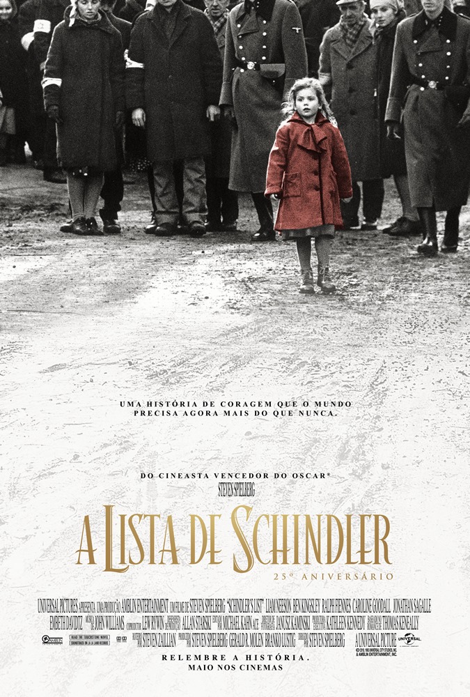 A Lista de Schindler (1993) - Steven Spielberg Imagem A Lista de Schindler (1993) - Steven Spielberg